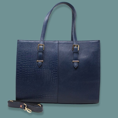 Gauri Genuine Leather Women Tote Bag Hive